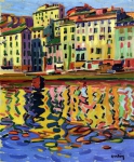 Auguste Herbin - The Quays of the Port of Bastia
